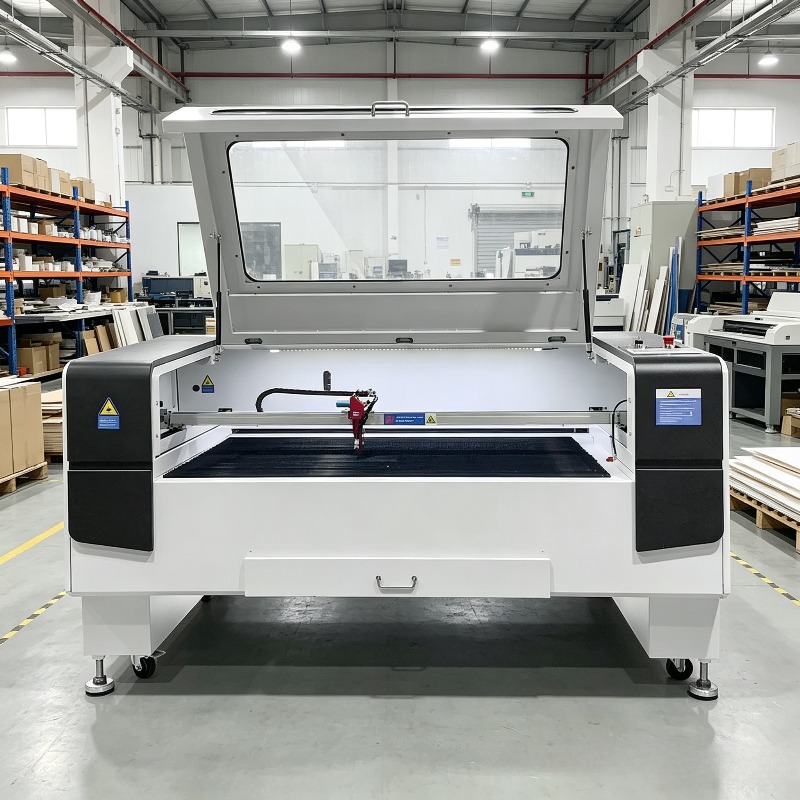 Industrial Fiber Laser Cutting Machine - Touchfast 1kW 1500 Watt 3D 4x8