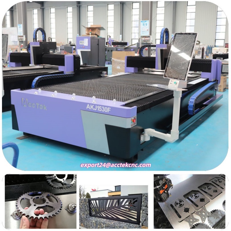 Industrial Fiber Laser Cutting Machine - 1500W 2kW 3kW 6kW Industrieller CNC-Laserschneider