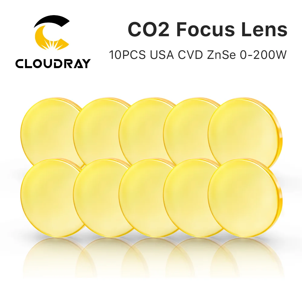 Co2 Laser Mirror - Cloudray 3/5/10 Stück USA CVD Fokuslinse