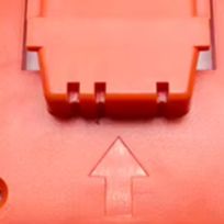 Black+Decker Tool 20V Max - 20V Max Li-Ionen-Akku-Aufbewahrungsregal Wandhalterung Organizer für