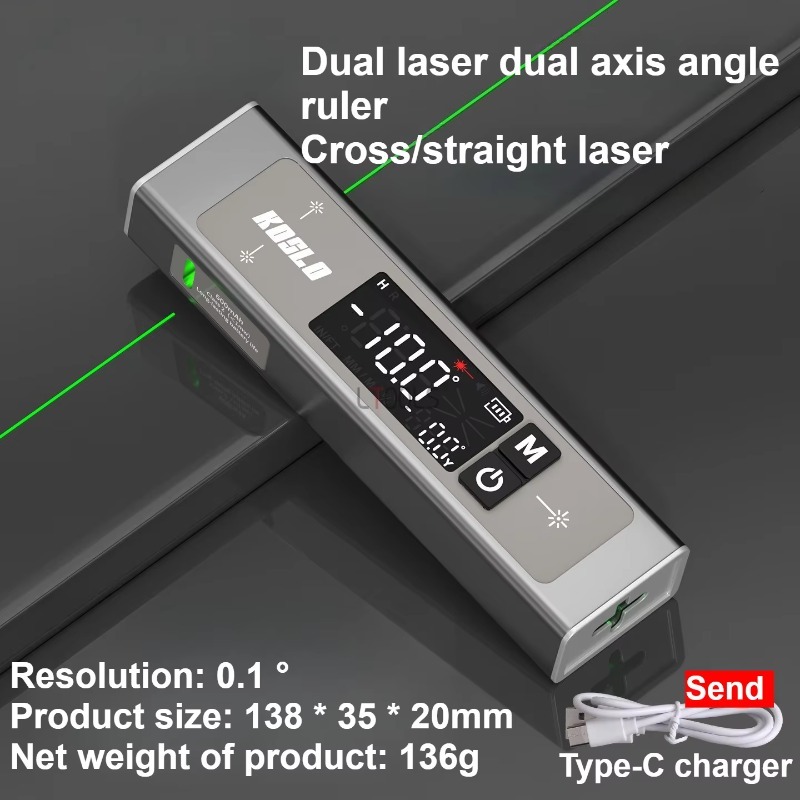 Dualer Laser-Digital-Neigungsm – Industrial Laser Alignment Tool Bewertung und Preis
