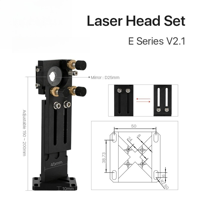Cloudray E-Serie CO2-Kopfset m – Co2 Laser Mirror Bewertung und Preis
