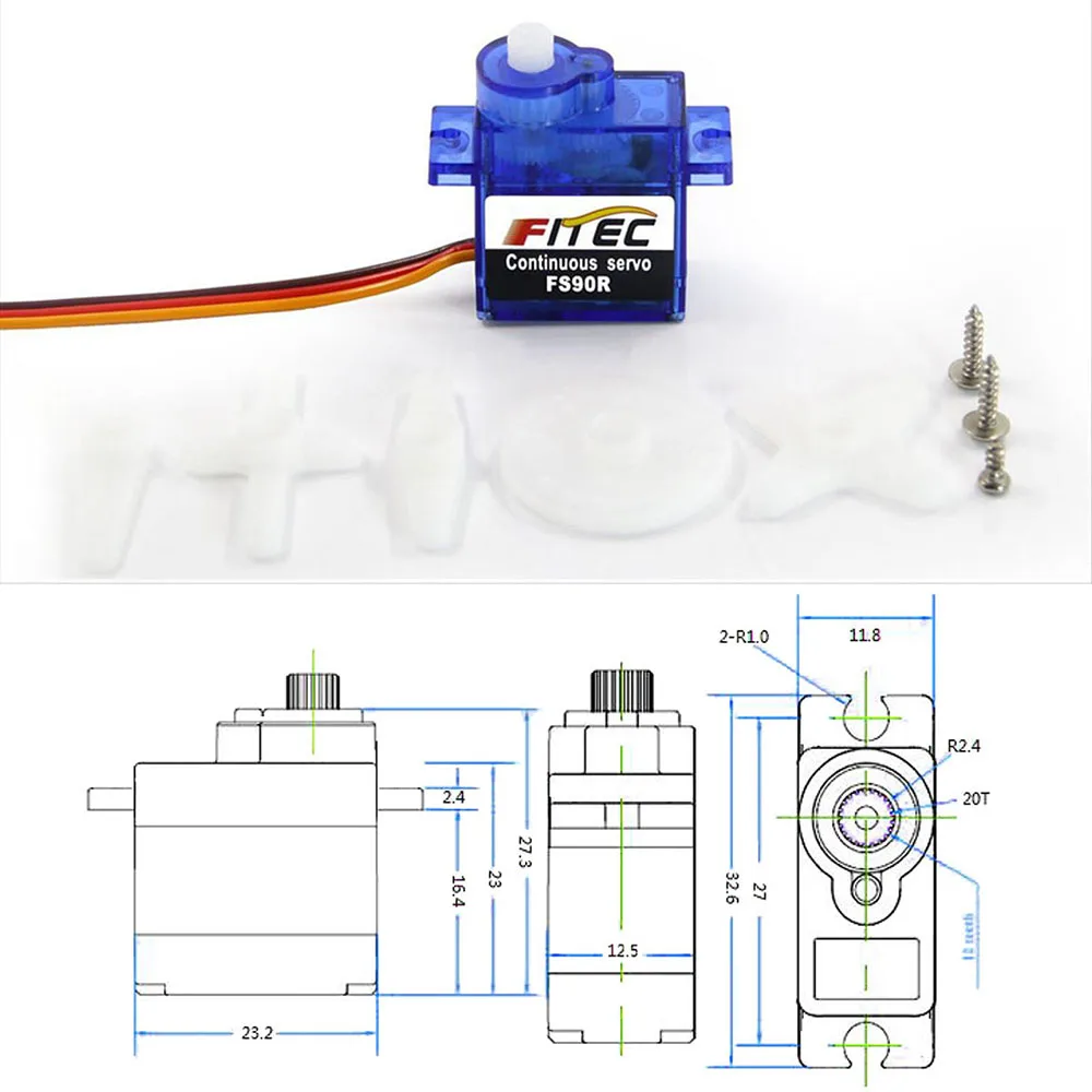 Feetech Mini FS90R Micro Servo – Servo Motor Cnc Bewertung und Preis