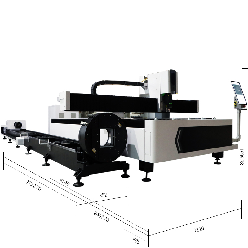 Hochpräzise 1530 Industrielle  – Industrial Fiber Laser Cutting Machine Bewertung und Preis